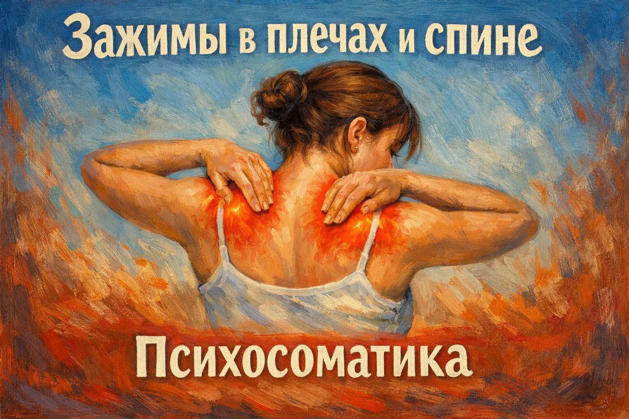 ❓Дима, доброе утро! У меня вечная проблема в шее и плечах, постоянно забиваются мышцы, твердые как камень. И в надлопаточной области защемляет нервы..Разминаю их, потом болят адски, но проблема то не уходит..Вот и хотела бы понять откуда ноги растут..Видимо какой то тяжкий груз несу по жизни, но тут именно эмоциональный план, по жизни не напрягаюсь, работа легкая..Помоги.

❗Без проблем помогу. 

Когда мы поднимаем плечи и пытаемся напрячь шею как бы втягивая её?

Даже попробовав это сделать, сразу будет понятно, что так мы реагируем на страх. 

Защищаемся мы так))

И не удивительно, что если быть в постоянном (даже если и в подсознательном ) состоянии защиты или страха, то мышцы устанут от такой активности. 

Зажимы можно убрать либо через психику, либо через тело.

С телом  как работать это понятно, а через психику это ко мне.

Найдём и разберёмся с внутренним конфликтом, который является:
👉 страхом 
👉 или защиты

то зажимы уйдут.

Записывайтесь на консультации.

🤍 УСЛУГИ И ЦЕНЫ: 
https://t.me/ushakov_coach/6397 

🤍Если остались вопросы, как обычно пишем их в комментариях или мне в личные сообщения, я потом в канале отвечу.
⠀
🤗☺️🙏

🤍Если захотите пригласить своих друзей и близких в наш с вами телеграм-канал, то вот ссылка: 
https://t.me/ushakov_coach