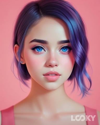Asteria в LOOKY. #Пинки,#Фэнтези,#LOOKY_нейронка. #Пинки #Фэнтези #LOO...