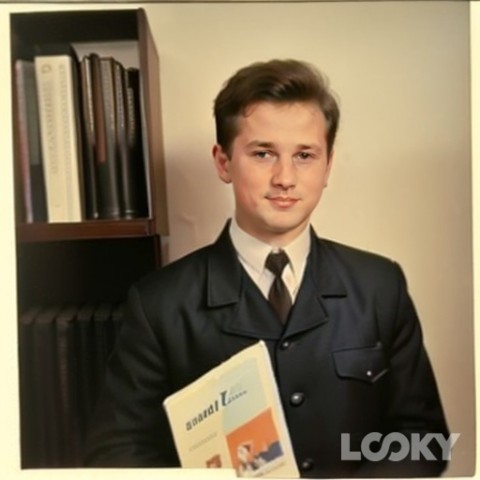 Сергей Сергеевич Попов в LOOKY. #Выпускной_альбом,#LOOKY_нейронка. #Выпускной_альбом #L...