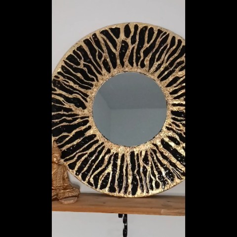 Art_mandala_22 в LOOKY. #зеркало#мандала#солнце#аметист#яньарь#круглаякартина#. Солнечный круг
#зерк...