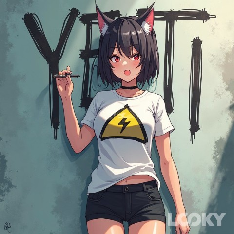dr_megavolt в LOOKY. #looky_нейросети,#LOOKY_нейронка,#anime. Скоро страйкбол! Гот...