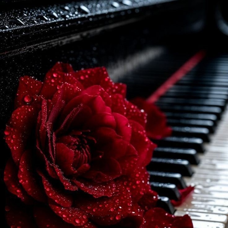  в LOOKY — Льется музыка на розы цветок... #повелонапрозу [#redrose ](r