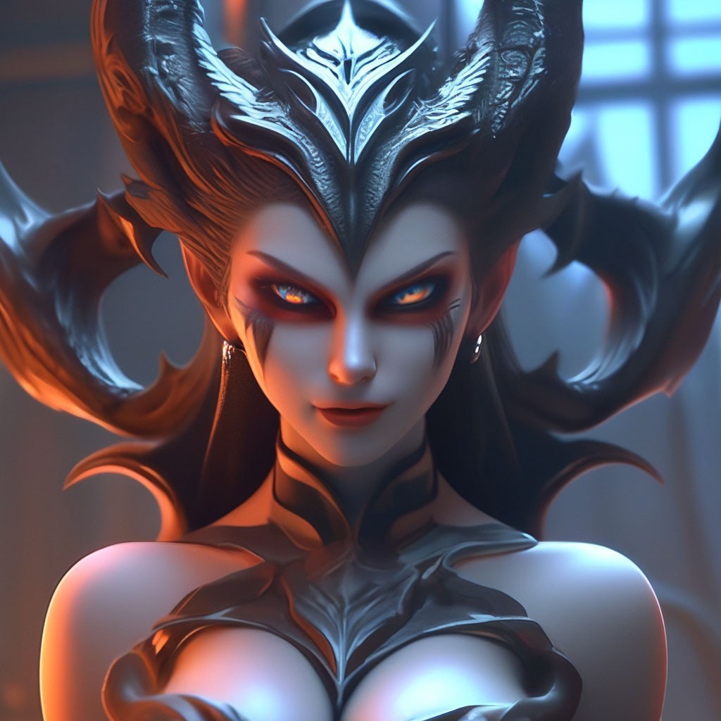 yurtaev_v_v в LOOKY — #demon [#girl](girl) [#art](art) [#aiart](aiart) 