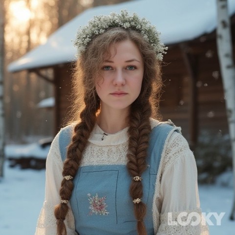iashina258 в LOOKY. #Русская_зима,#LOOKY_нейронка. #Русская_зима #LOOKY...