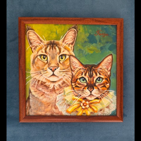 art_anna в LOOKY. #хвостатый_друг,#портрет,#кот,#кошки,#портретмаслом,#looky_official,#looky_art,#люблюрисовать. Этот портрет в знак ...