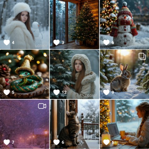Lia Fleur в LOOKY. . Челлендж [#покажи_св...