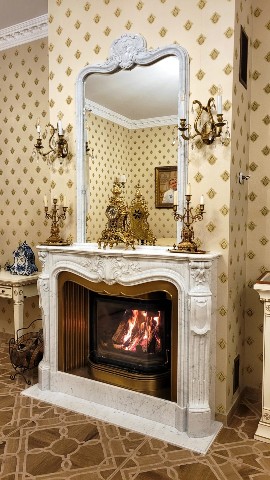 olegparfenov.ru в LOOKY. #marble,#workshop,#art,#saintpetersburg,#carrara,#fireplace,#камин. Камин из итальянског...