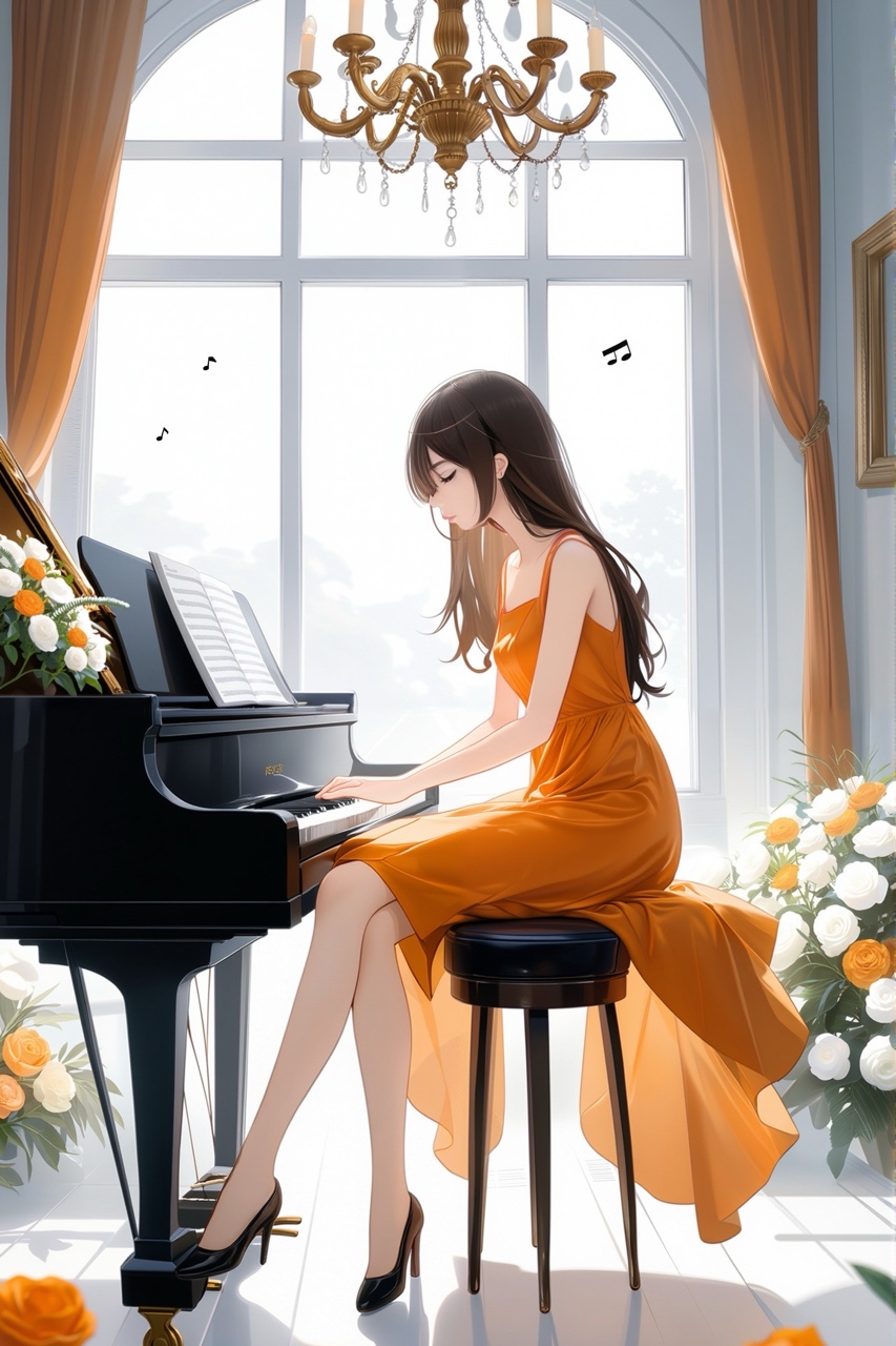 ArtAir в LOOKY — [#арт ](арт)[#девушка ](девушка)[#аниме ](аниме)#пианистка