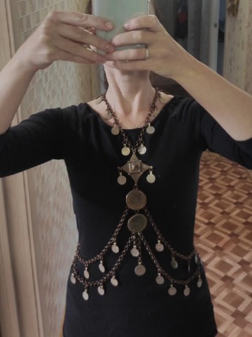 Оля в LOOKY. #трайбл. Мой крутой бодичейн/...
