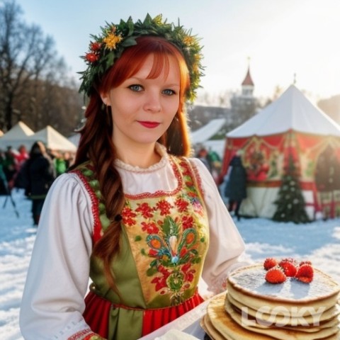 Looky_178764616652263 в LOOKY. #Масленица,#Tiny_Bunny,#Василиса_Прекрасная,#LOOKY_нейронка. #Масленица #Tiny_Bun...