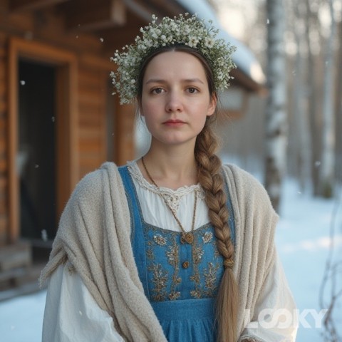 Сумеречный Пёсик in LOOKY. #Русская_зима,#Плевако,#LOOKY_нейронка. #Русская_зима #Плева...