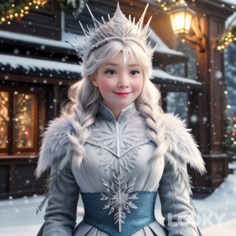 Po-li-na в LOOKY. #эльза-снежнаякоролева❄⛄. #эльза-снежнаякороле...