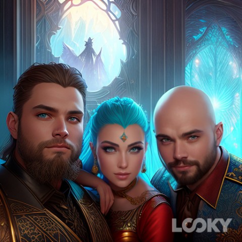 Agena в LOOKY. #Фэнтези,#LOOKY_нейронка. #Фэнтези #LOOKY_нейр...