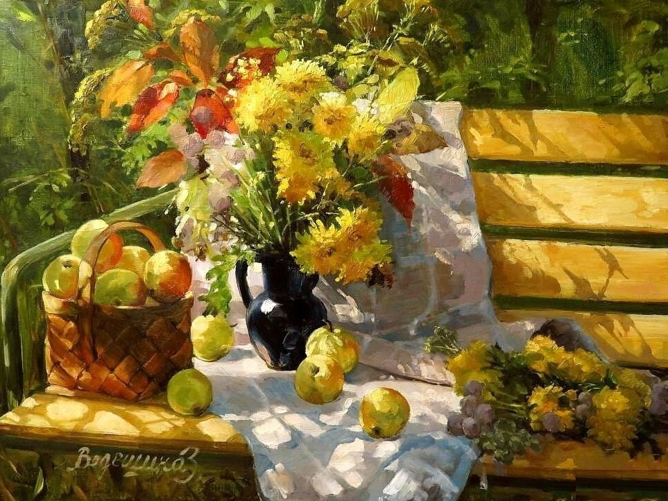 Художник Зинаида Ведешина.
#живопись