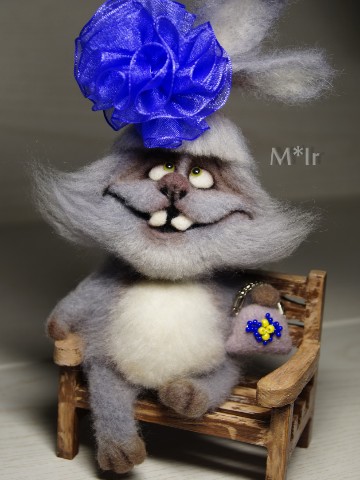 irmarki_art в LOOKY. #woolart,#wooltoy,#сухоеваляние,#валяниеизшерсти. Люсси 🐰
Мой первый,...