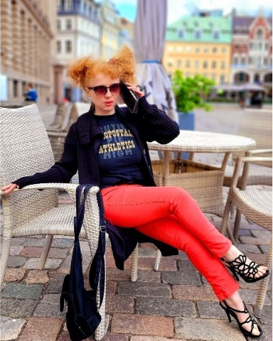 Alla Riga в LOOKY. #jeans. #jeans
