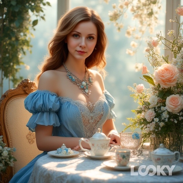 Kseshaogne в LOOKY — #В_стране_чудес #LOOKY_нейронка