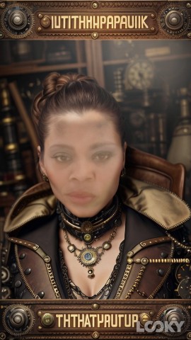 Baby face в LOOKY. #Steampunk,#LOOKY_нейронка. #Steampunk #LOOKY_не...