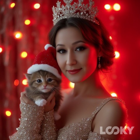 Фируза в LOOKY. . Снегурочка