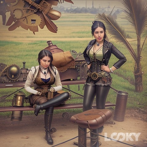 Peerezcom в LOOKY. #Steampunk,#LOOKY_нейронка. #Steampunk #LOOKY_не...