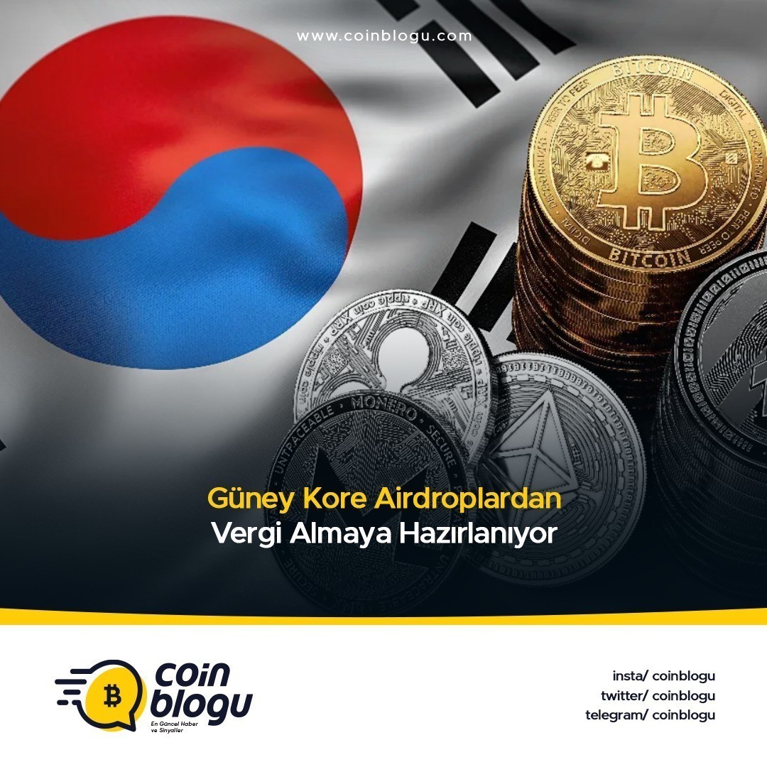 CoinBlogu в LOOKY — Güney Kore #Airdrop'lardan Vergi Almaya Hazırlanıyor 

[#kor