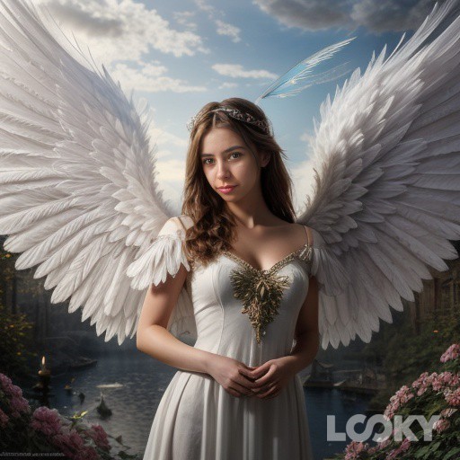 дикий волк в LOOKY — #С_любовью_Ангел #LOOKY_нейронка