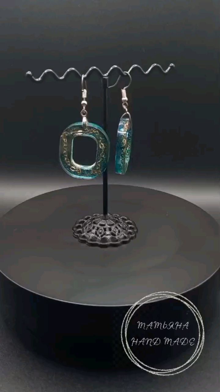 TatianaHandMade в LOOKY. #tatianahandmade. Серьги из эпоксидной...