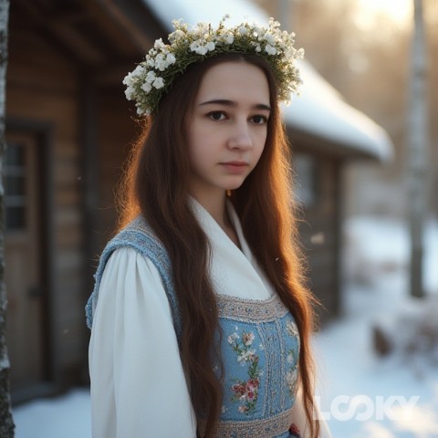 Looky_1693830822301 в LOOKY. #Русская_зима,#LOOKY_нейронка. #Русская_зима #LOOKY...