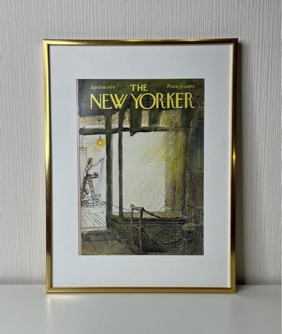 UncleCharlie в LOOKY. #thenewyorker,#thenewyorkercover,#винтаж,#постерыдляинтерьера,#дизайн,#декор,#интерьер,#постер,#vintage,#cover,#подарок,#подарокнаденьрождения,#пара,#семья,#ремонт,#квартира,#влюбленные,#любовь,#вместе,#1976_uc. Молодая пара делает ...