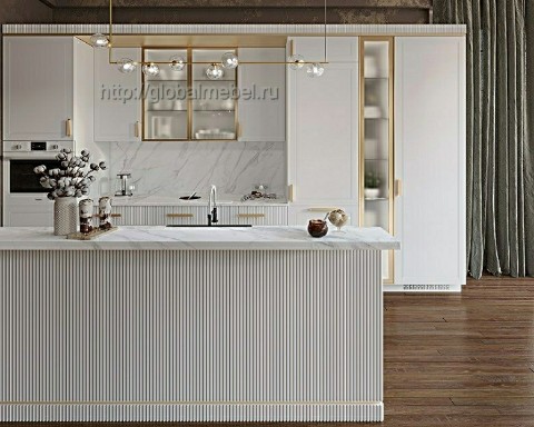 kuhni.globalmebel в LOOKY. #globalmebelru,#кухни,#мебель,#кухниназаказ,#мебельназаказ,#дизайнинтерьера,#кухниэмаль. Кухня Матера Бьянко ...
