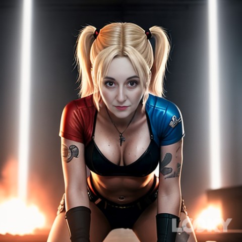 Looky_1698352592179 в LOOKY. #Харли_Квин,#LOOKY_нейронка. #Харли_Квин #LOOKY_н...