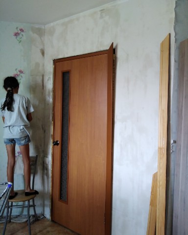 tatapulneva в LOOKY. #ремонт,#семья,#помощники,#было. Ремонт... Стадия "бы...