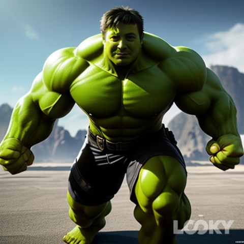 жорик в LOOKY. #Халк,#LOOKY_нейронка. #Халк #LOOKY_нейронк...