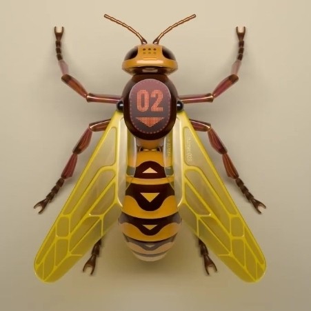 nft_craftt в LOOKY. #insect,#bee,#opensea,#openseanft,#nfts,#nft,#buynft,#nftcollectibles,#nftcollection,#nftart,#nftartwork,#nftartist,#animation. Animated Cyber insec...