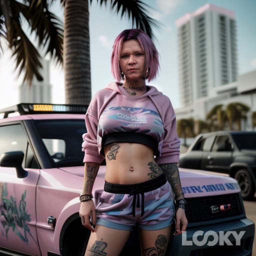 #GTA_6_Герл #Героиня_будущего_Рунета #LOOKY_нейронка