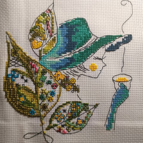 Лисенок в LOOKY. #embroidery,#hobby,#handicraft. #embroidery #hobby #...