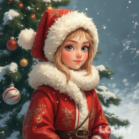 Aleikhan в LOOKY. #Новый_Год_2025,#LOOKY_нейронка,#арт,#ai,#neiro,#girl,#2025,#new_years. #Новый_Год_2025 #LOO...