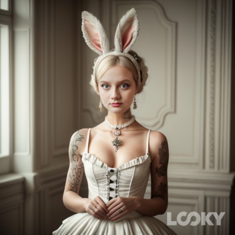 Wolfin в LOOKY. #Tiny_Bunny,#LOOKY_нейронка. #Tiny_Bunny #LOOKY_н...