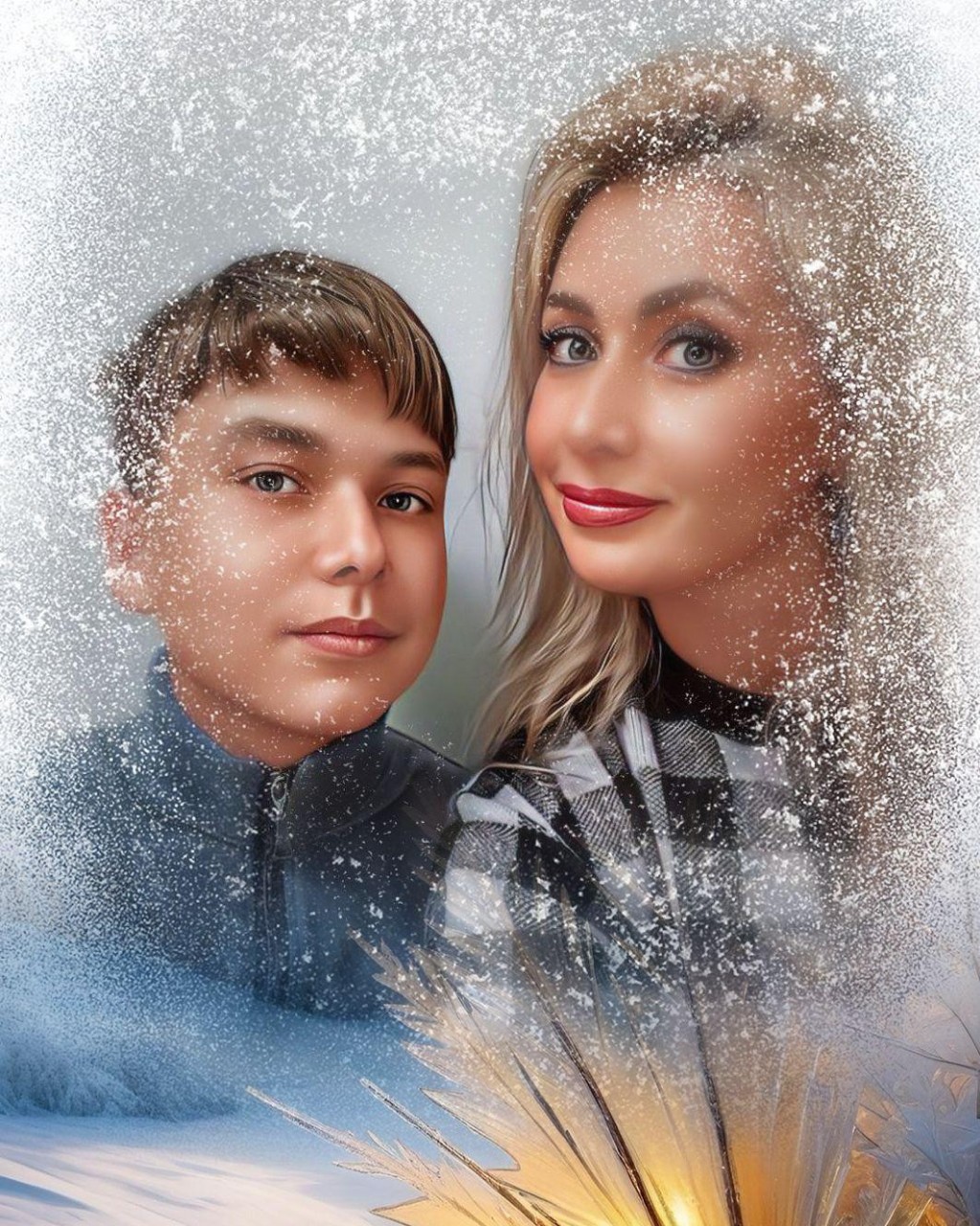 Looky_1699271889770 в LOOKY — #я_и_сынуля #зимняя_снежность