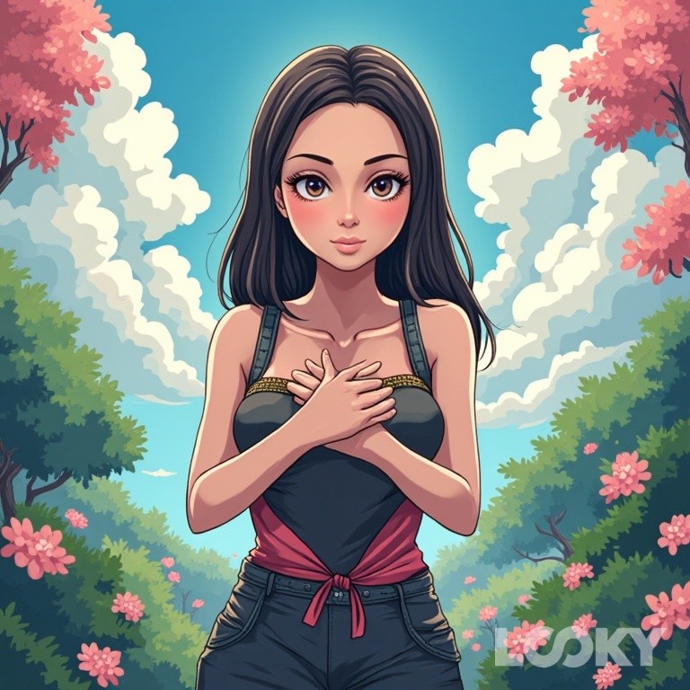 Мягкий Луч в LOOKY — #Свой_аватар #LOOKY_нейронка