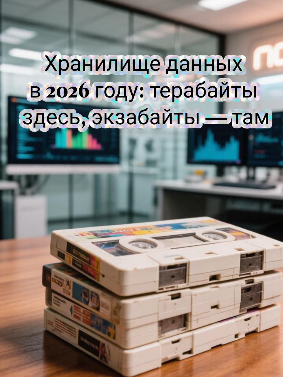 🎧 Пока мы меняем SSD на новые, нейросети скупают аудиокассеты из 1930-х!

Серьезно, я сейчас читала новости и чуть не поперхнулась кофе. Помните старые кассеты для магнитофонов? Пока у нас заканчивается место на дисках от фоточек с отпуска, искусственный интеллект устроил такой дефицит памяти, что инженерам пришлось лезть в дедушкины архивы. И знаете, что они достали? Магнитную ленту!

Той технологии скоро стукнет сто лет. Вы спросите: зачем роботам старье, если есть быстрые флешки? Ответ гениально простой — размер. Один современный картридж вмещает до 100 терабайт данных. Чтобы вы понимали масштаб: это миллионы книг или тысячи фильмов на одной маленькой катушке. Стоит этот гигантский объем копейки по сравнению с дорогущими SSD-дисками, цены на которые взлетели именно потому, что их все раскупили дата-центры. Нейросетям нужно постоянно учиться, а значит — переваривать тонны информации. Вот они и выгребли весь рынок современных дисков.

Обычным людям эта лента ни к чему ☺️ Представьте бобинный магнитофон размером со шкаф — дома такое не поставишь. Это чисто история для огромных хранилищ, где данные должны лежать десятилетиями. Кстати, о долговечности: ученые выяснили, что оптические диски портятся быстрее старой доброй ленты.

Рынок прямо сейчас переживает бум: только за первый квартал этого года продажи выросли почти на 60%! В общем, мораль сей басни такова: иногда спасение искусственного интеллекта приходит из эпохи винила и проводных телефонов 😉

#нейросети #будущее #искусственныйинтеллект #технологии