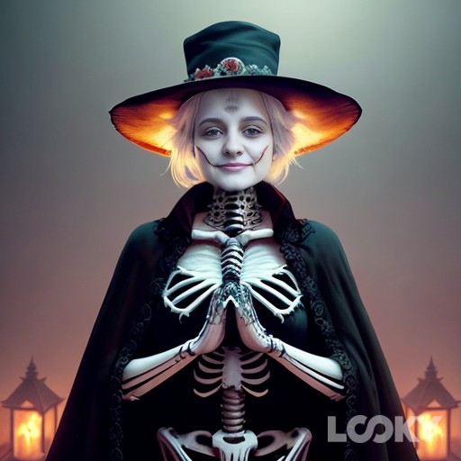 #Хэллоуин_Мексика #Хэллоуин_зомби #Хэллоуин_оборотень #LOOKY_нейронка
