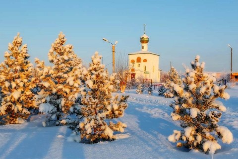 Looky_173201912099086 в LOOKY. #Гусиноозёрск,#храм,#часовня,#фотоТатьяныДубровиной,#Бурятия,#Селенгинскийрайон,#каждоефото_шедевр. Красиво зимой в Гуси...