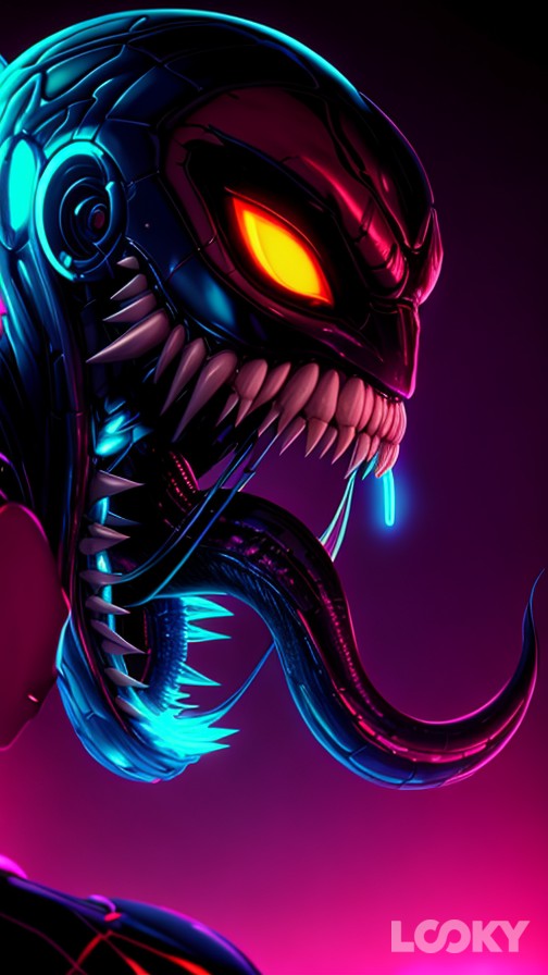 #Неон #Футуризм #LOOKY_нейронка [#venom](venom) 