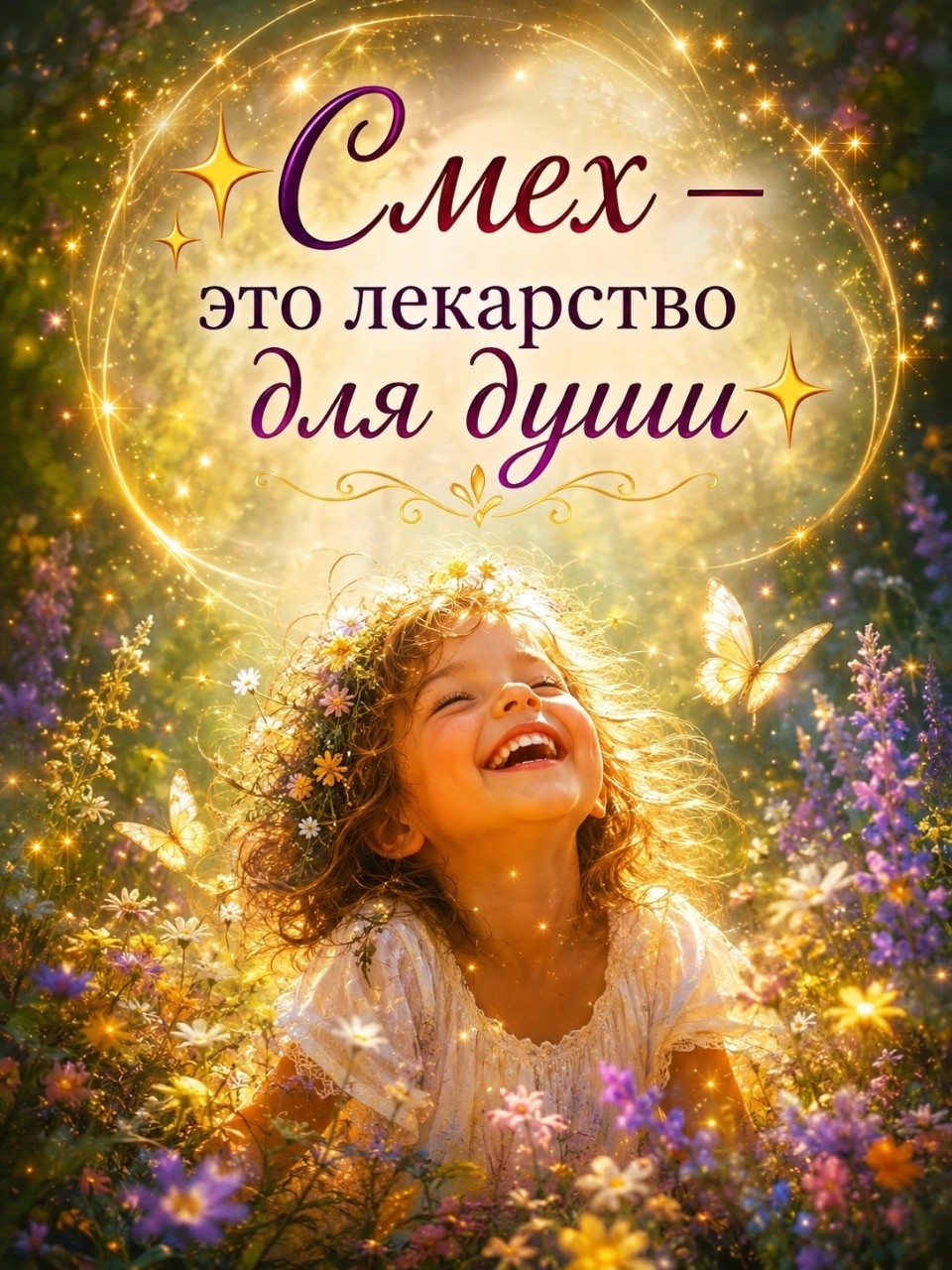 ✨ Смех — это лекарство для души ✨

Иногда жизнь становится слишком серьёзной. Мы торопимся, переживаем, решаем бесконечные вопросы и забываем о самом простом чуде — искреннем смехе.

А ведь смех способен творить настоящее волшебство. Он снимает напряжение, согревает сердце, возвращает надежду и напоминает, что даже после самых тяжёлых дней обязательно приходит свет.

Смейтесь с детьми. Смейтесь с друзьями. Смейтесь над забавными моментами своей жизни. Не бойтесь выглядеть смешными — бойтесь перестать радоваться.

Пусть в вашем доме чаще звучит счастливый смех, ведь там, где смеются люди, живут любовь, тепло и доброта.

Берегите тех, кто заставляет вас улыбаться. И сами становитесь причиной чьей-то улыбки. Возможно, именно сегодня ваш смех подарит кому-то силы не опустить руки.

💛 Желаю каждому, чтобы в жизни было как можно больше поводов смеяться от счастья, а не плакать от боли.

Улыбнитесь прямо сейчас… Ведь, возможно, именно с этой улыбки начнётся что-то очень хорошее. 🌿✨