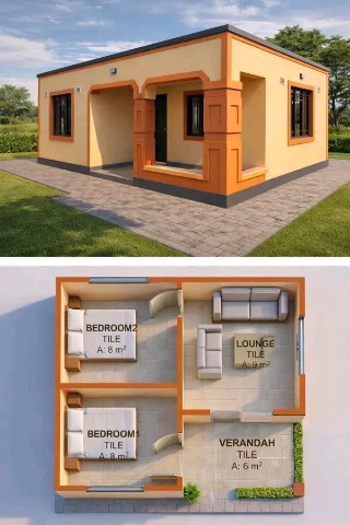 Angelica в LOOKY. #HousePlan,#DreamHome,#5BedroomHouse,#ModernHouse,#BuildingPlans. 🏠✨ YOUR DREAM 5-BED...