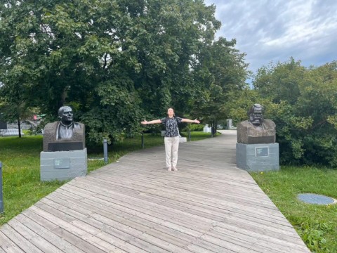 Евгения Григорьева в LOOKY. #капитал,#Музеон,#Москва. #капитал [#карлмаркс...
