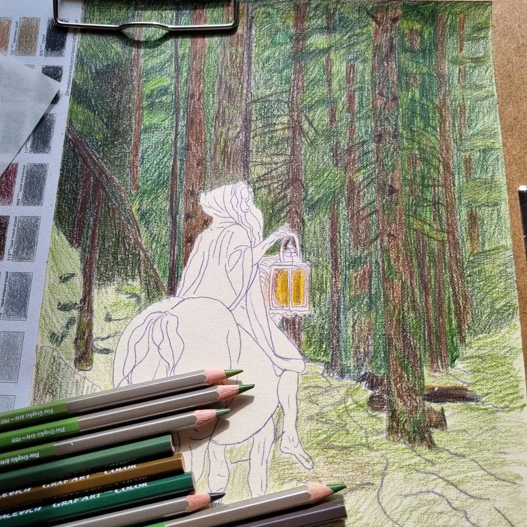 victoriaserbul_horse в LOOKY. #victoriaserbul,#forest,#darkforest,#thesecretoftheforest,#horsewoman,#horse. #victoriaserbul #for...