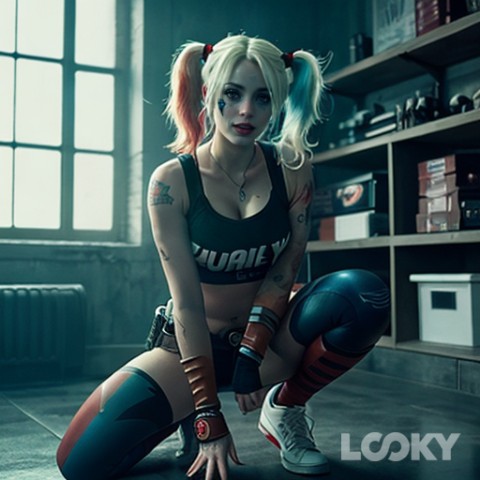 Looky_1698688912499 в LOOKY. #Харли_Квин,#LOOKY_нейронка. #Харли_Квин #LOOKY_н...