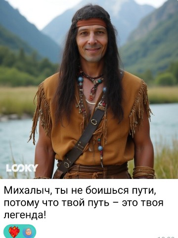 Михалыч 1969 в LOOKY. . Дорогой Бот и милейш...